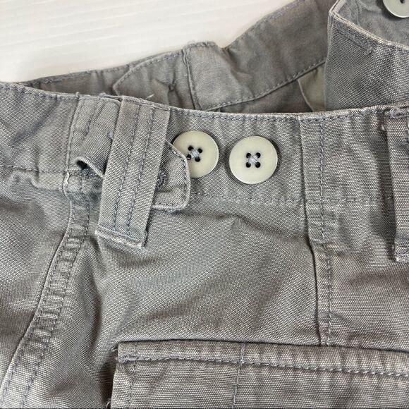 Burton Cargo Shorts Gray Hiking Outdoor Flat Front Men's Size 28 Cotton - Picture 5 of 10